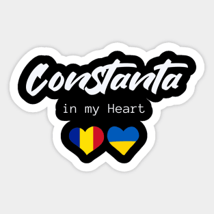 Constanta in my Heart. Romania-Ukraina Sticker